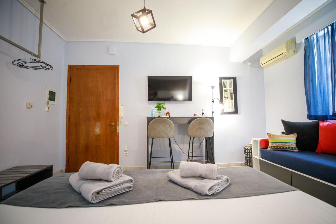 Adriana'S Downtown Studio-Parking Lot Included Patras Zewnętrze zdjęcie